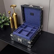 LV Jewelry Case Silver Hardware Purple Size 23 x 11 x 23 cm - 1