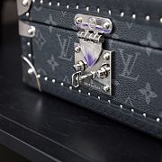 LV Jewelry Case Silver Hardware Purple Size 23 x 11 x 23 cm - 4