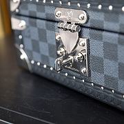 LV Jewelry Case Silver Hardware Black Size 23 x 11 x 23 cm - 4