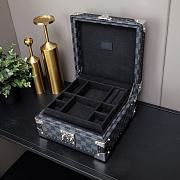 LV Jewelry Case Silver Hardware Black Size 23 x 11 x 23 cm - 3