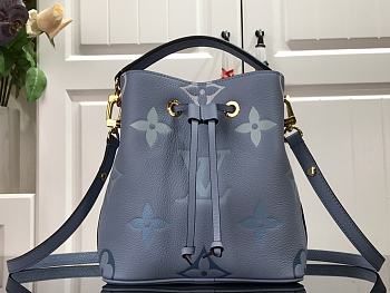 Louis Vuitton NÉONOÉ BB Handbag Blue M46023 Size 20 x 20 x 13 cm
