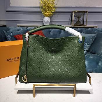 LV Monogram Canvas Artsy Green Size 42 x 18 x 30 cm