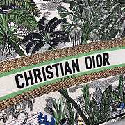 Dior Book Tote Tropical Forest Green Size 42 x 18 x 35 cm - 5