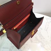 VALENTINO Vsling Handbag Wine Red 2829 Size 30.5 X 14 X 21 cm - 3