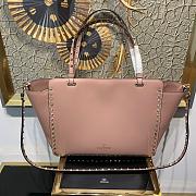 Valentino Tote Gold Stud pink 0970B Size 33 × 14 × 26 cm - 6