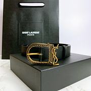 YSL Belt Size 3 cm 02 - 4