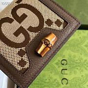 Gucci Wallet Brown 658244 Size 10 x 9 x3 cm - 5