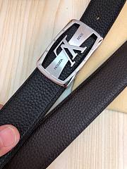 LV Belt Silver Size 3.8 cm - 5