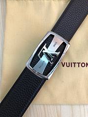 LV Belt Silver Size 3.8 cm - 6