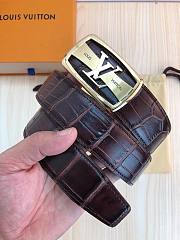 LV Belt Gold Size 3.8 cm - 4