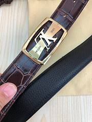 LV Belt Gold Size 3.8 cm - 3