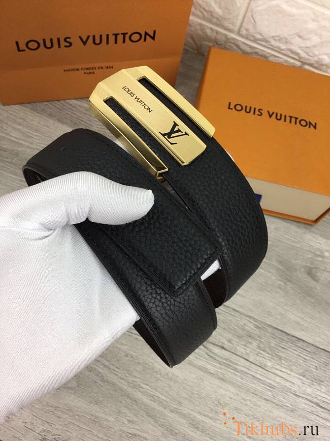 LV Belt Gold Size 3.8 cm 02 - 1