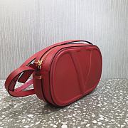 Valentino Garavani V Crossbody Red Bag Size 25 x 15.5 x 6 cm - 5