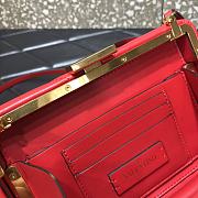 Valentino Roman Stud Red Clutch Size 20 x 5 x 14 cm - 3