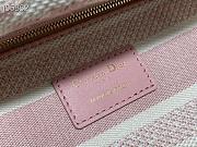 Dior Medium Lady D-Lite Bag Pink 980880 Size 24 X 20 X 11 cm - 2