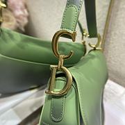 Dior Saddle Gradient Green M9001 Size 25.5 x 20 x 6.5 cm - 6