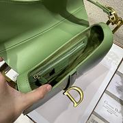 Dior Saddle Gradient Green M9001 Size 25.5 x 20 x 6.5 cm - 5