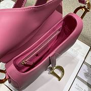 Dior Saddle Gradient Pink M9001 Size 25.5 x 20 x 6.5 cm - 6