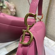 Dior Saddle Gradient Pink M9001 Size 25.5 x 20 x 6.5 cm - 5