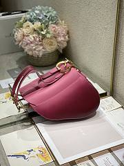 Dior Saddle Gradient Pink M9001 Size 25.5 x 20 x 6.5 cm - 2