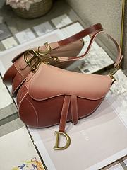 Dior Saddle Gradient Brown M9001 Size 25.5 x 20 x 6.5 cm - 1