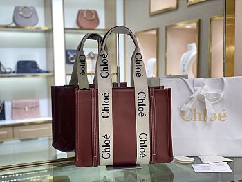 Chloe Woody Tote Bag 7565 Size 37 x 26 x 12 cm