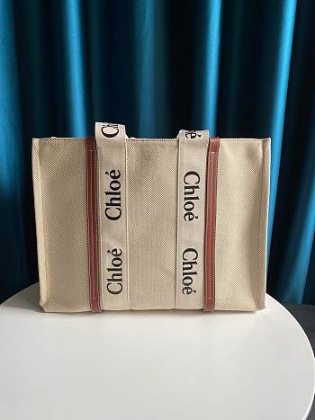Chloe Woody Tote Bag Size 45 x 33 x 13 cm