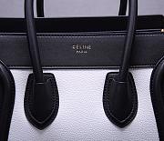 Celine Micro Luggage Calfskin Dune Beige 3308 Size 30 X 30 X 15 cm - 3