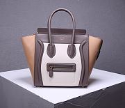 Celine Micro Luggage Calfskin Dune Size 30 X 30 X 15 cm - 1