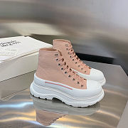 Alexander McQueen Boots Pink 01 - 4