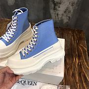 Alexander McQueen Boots Blue 01 - 3