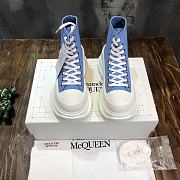 Alexander McQueen Boots Blue 01 - 4