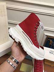 Alexander McQueen Boots Red 01 - 6