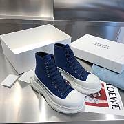 Alexander McQueen Boots Deep Blue 01 - 5