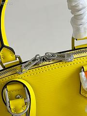 LV Alma BB Handbag Yellow M59217 Size 23.5 x 17.5 x 11.5 cm - 2