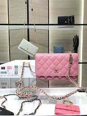 Chanel WOC Caviar AP2400 Pink Size 19 cm - 1