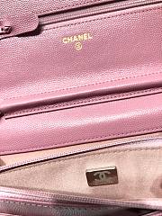 Chanel WOC Caviar AP2400 Pink Size 19 cm - 6