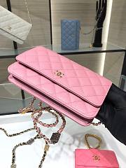 Chanel WOC Caviar AP2400 Pink Size 19 cm - 4