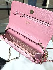 Chanel WOC Caviar AP2400 Pink Size 19 cm - 3