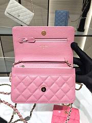 Chanel WOC Caviar AP2400 Pink Size 19 cm - 2