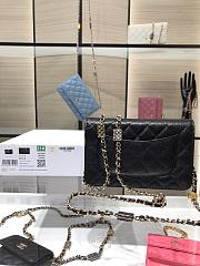 Chanel WOC Caviar AP2400 Black Size 19 cm - 3