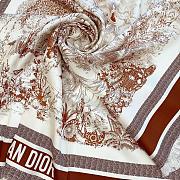 Dior Scarf 100% Silk 01 - 4