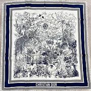 Dior Scarf 100% Silk 02 - 5