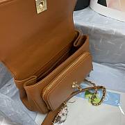 Chanel Messenger Bag Brown 93749 Size 19 x 7 x 14 cm - 6