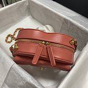 Chanel Heart Bag Orange  - 6