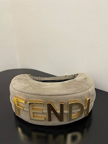 Fendi graphy Small Leather Bag Size 29 x 24.5 x 10