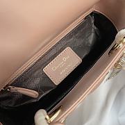 Chanel Dior Lady ABC Pink Matte Size 20 cm - 6