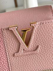 LV Capucines Taurillon Leather Pink M48865 Size 21 x 14 x 8 cm - 6