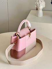 LV Capucines Taurillon Leather Pink M59269 Size 27 x 18 x 9 cm - 6