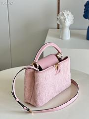 LV Capucines Taurillon Leather Pink M48865 Size 27 x 18 x 9 cm - 4